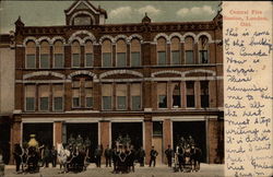 Central Fire Station Postcard