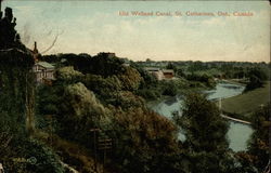 Old Welland Canal St. Catharines, ON Canada Ontario Postcard Postcard