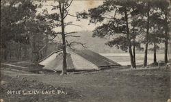 Outlet, Lily Lake Wapwallopen, PA Postcard Postcard