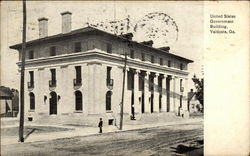 United States Government Building Valdosta, GA Postcard Postcard