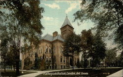 Collegiate Institute London, ON Canada Ontario Postcard Postcard