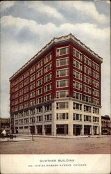 Gunther Building, No. 1018-24 Wabash Avenue Chicago, IL Postcard Postcard