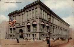 Public Library Postcard