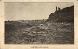 Landscape Pawnee Rock, KS Postcard Postcard