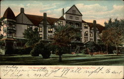 Tate Springs House, "The Carlsband of America" Tennessee Postcard Postcard