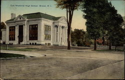 Colt Memorial High School Postcard