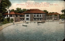 New Refectory, Boat House and Assembly Room Postcard