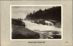 Hiram Falls Maine Postcard Postcard