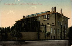 Mrs. Jack Gardner's Venicial Palace Postcard