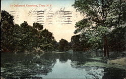 In Oakwood Cemetery Postcard