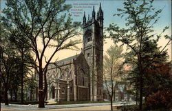 Unitarian Memorial Church from the South East Postcard