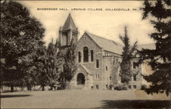 Bomberger Hall, Ursinus College Postcard