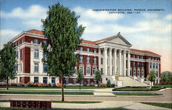 Administration Building, Purdue University Postcard