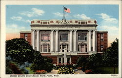 Lincoln County Court House North Platte, NE Postcard Postcard