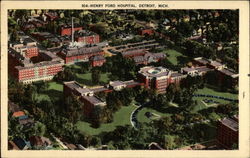 Henry Ford Hospital Postcard