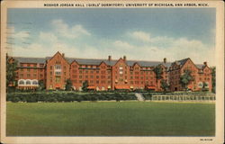 University of MIchigan Ann Arbor, MI Postcard Postcard