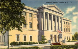 Masonic Temple Postcard