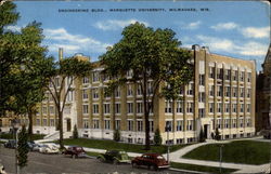 Engineering Bldg., Marquette University Milwaukee, WI Postcard Postcard