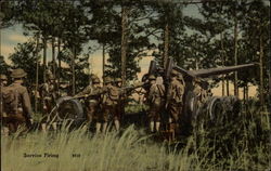 Service Firing Postcard