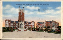 Oklahoma City University Postcard