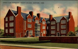 Upper Class Dormitory, Trinity College Hartford, CT Postcard Postcard