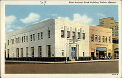 First National Bank Building Dalton, GA Postcard Postcard