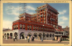 Chalfonte Hotel Atlantic City, NJ Postcard Postcard