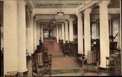 Lobby of the Carolina Postcard