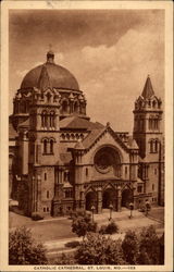 Catholic Cathedral St. Louis, MO Postcard Postcard