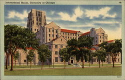 International House, University of Chicago Postcard