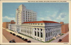 Post Office and Federal Building Oklahoma City, OK Postcard Postcard