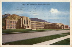 New Ogden High School Utah Postcard Postcard