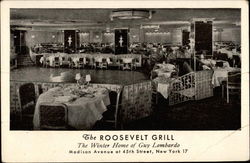 The Roosevelt Grill Postcard