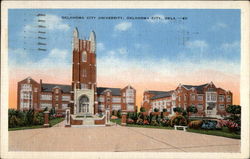 Oklahoma City University Postcard Postcard