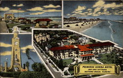 Princess Issena Hotel Inn and Cottages Daytona Beach, FL Postcard Postcard