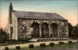 Savidge Memorial Library MadDowell Colony Postcard