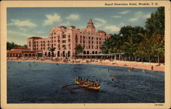 Royal Hawaiian Hotel, Waikiki, T. H Honolulu, HI Postcard Postcard