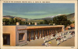 Palace of the Governors Postcard