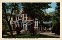 Former Residence of W. F. Cody (Buffalo Bill) Postcard