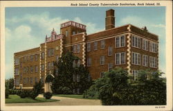 Rock Island County Tuberculosis Sanitarium Postcard