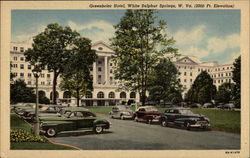 Greenbrier Hotel White Sulphur Springs, WV Postcard Postcard