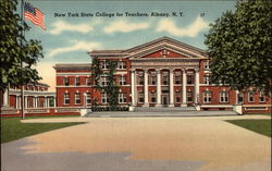 New York State College for Teachers Albany, NY Postcard Postcard