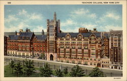 Teachers College New York, NY Postcard Postcard