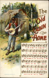 The Old Cabin Home Postcard