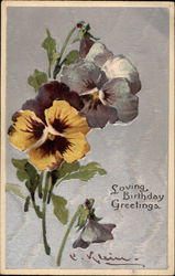 Loving Birthday Greetings C. Klein Postcard Postcard