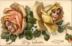 To My Valentine Postcard