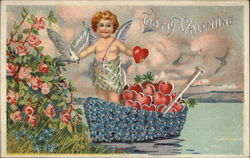 To My Valentine Postcard