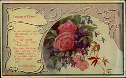 Language of Flowers Postcard