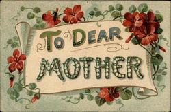 To Dear Mother Postcard