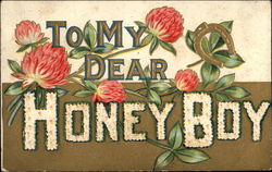 To my dear Honey Boy Postcard